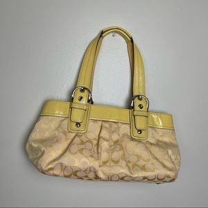 Coach Purse Yellow